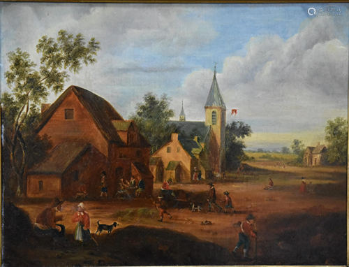 19th century Dutch school oil on canvas