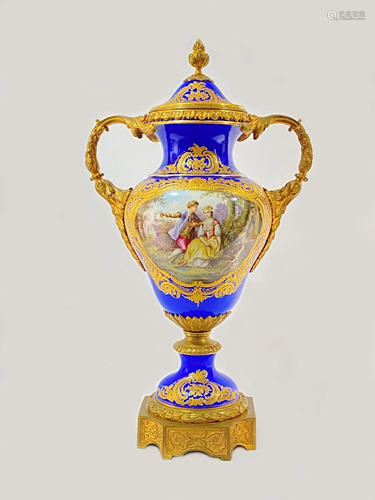 Antique porcelain sevres of the 19th century