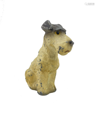 Patinated Austrian Bronze Dog