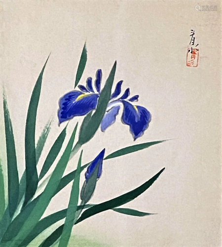 Mid Century Chinese Watercolor