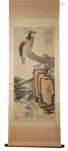 A CHINESE VERTICAL PAINTING SCROLL