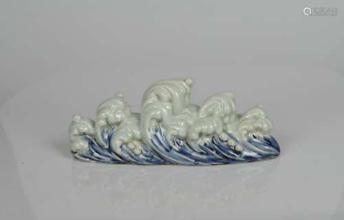 chinese porcelain brush holder