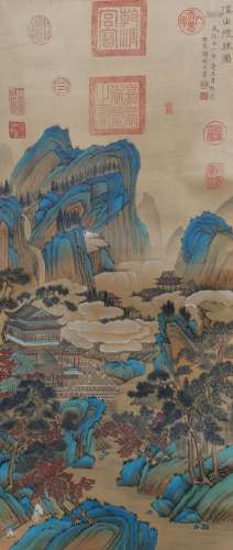 chinese Xie Shichen's painting