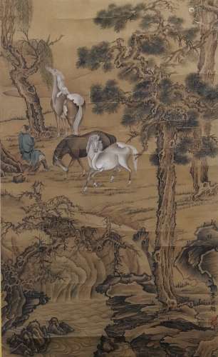 chinese Li Gonglin's painting