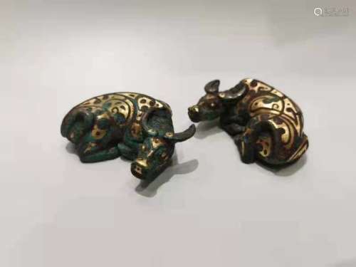 chinese bronze ox