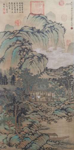chinese ShengMao's landscape painting