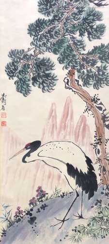 chinese pan tianshou's painting
