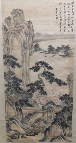 chinese wang jian's painting