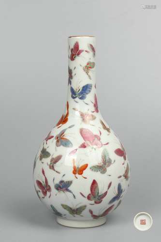 chinese famille rose porcelain vase