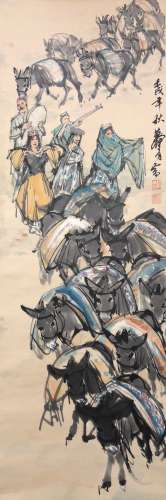 chinese huang zhou's painting