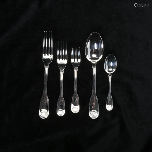 Christofle Arcantia Pattern Flatware.