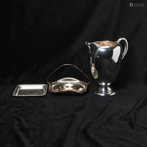 Three Sterling Silver Articles Including Black, Starr,