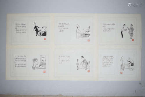 A Set Of Chinese Picture’S Story Books By Xiao Ding