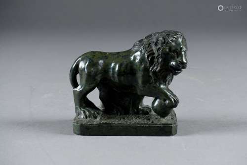 Sur un modèle de Flaminio Vacca, lion di “Médicis“.
