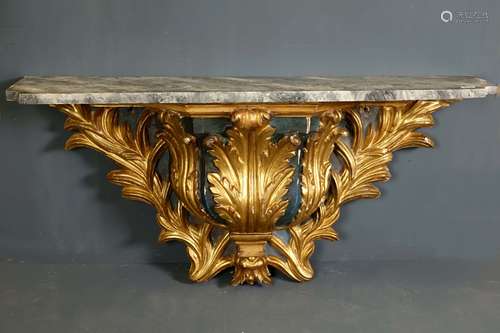 Grande Console d’applique.