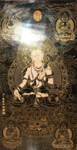 A Hardwood Chinese Bodhisattva Religious Massive