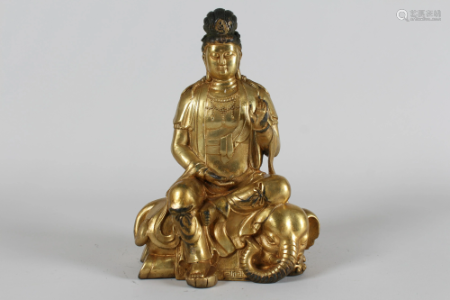 Chinese Vividly-detailed Fortune Buddha Statue