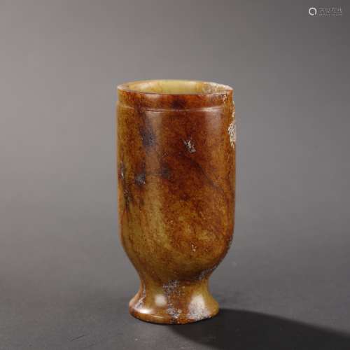 ANCIENT CHINESE,HETIAN JADE CUP