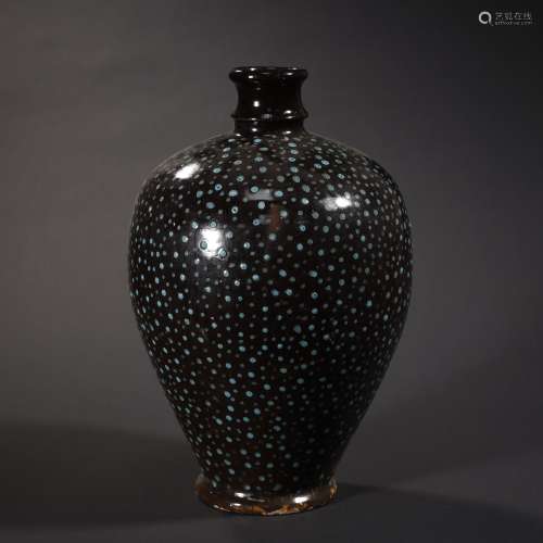 A FINE AND EXTREMELY RARE CIZHOU-KILN VASE,MEIPING