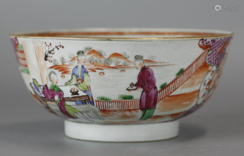 large Chinese porcelain bowl, possibly 18th c.