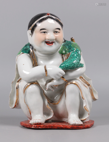 Chinese porcelain figure, possibly Republican period