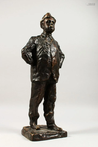 PAOLO TROUBETZKOY (1866-1938) RUSSIAN A CAST BRONZE OF