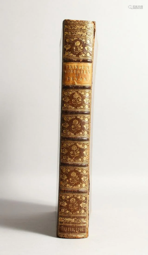 THE WORTHIES OF DEVON by JOHN PRINCE 1701,