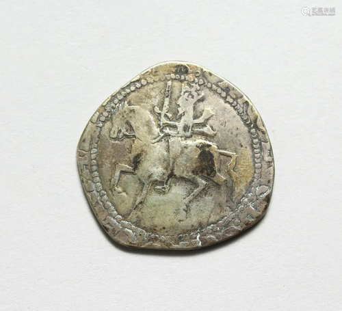 A CHARLES I HALF CROWN