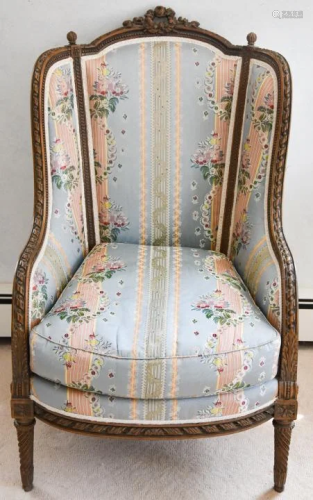 Antique 19th C French Louis XVI Armchair