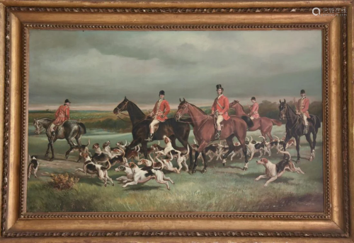 William Hopkins & Harvell 19th C English Painting