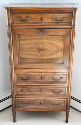 Antique French Secretary Abattant Desk