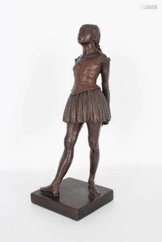 After Degas, Resin Ballerina Figure