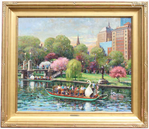 Donald Mosher (1945 - 2014) Boston Public Garden