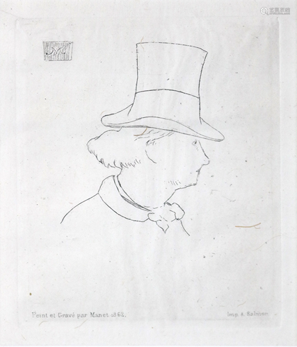 Print, Edouard Manet