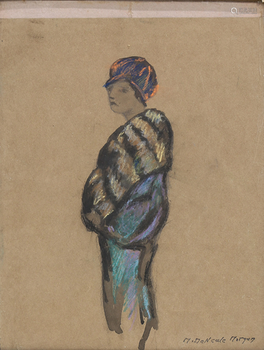 Pastel, Mary DeNeale Morgan