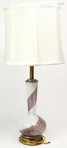 An Italian Modern table lamp