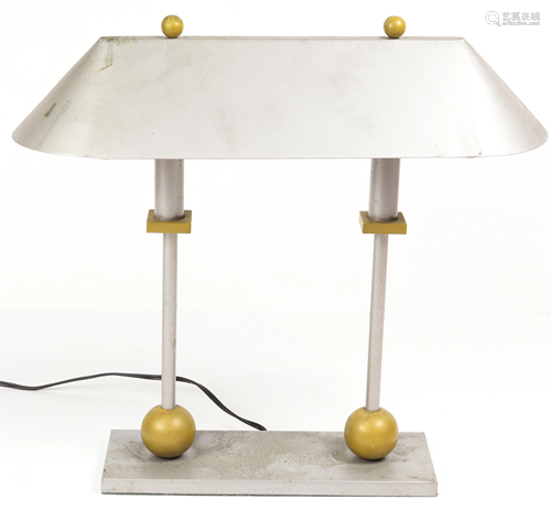 A Memphis style George Kovacs desk lamp