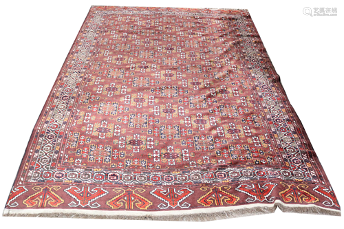 An Afghan carpet, 5'3