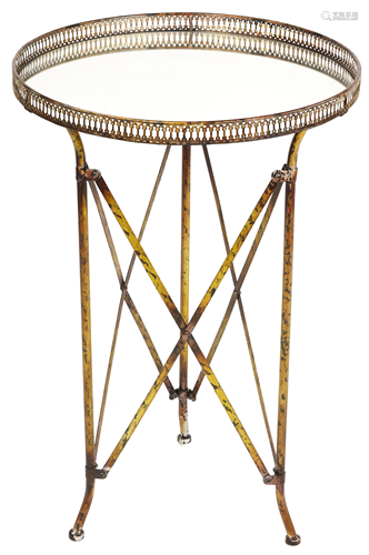 A Hollywood Regency style occasional table