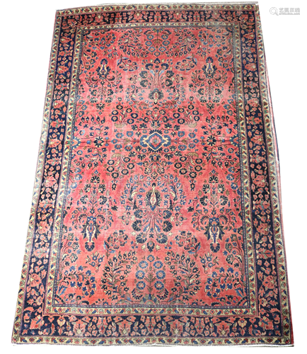 Turkish Oushak style carpet, 11'2