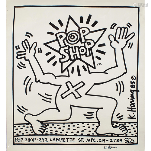 Poster, After Keith Haring