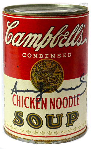 Soup Can, Attributed to Andy Warhol