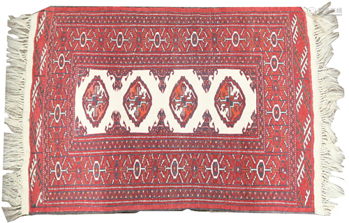 An Afghan Bokhara carpet