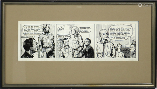 Comic Strip, Follower of Alex Raymond