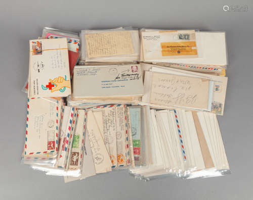 Collectible of Old Used Letter & Stamps