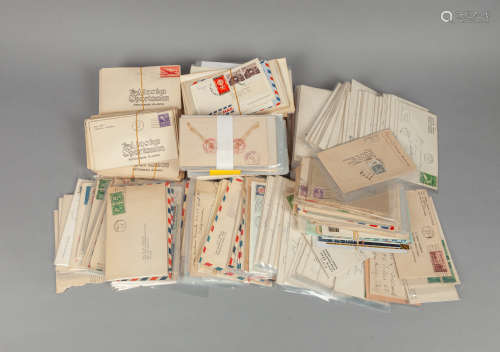 Collectible of Large Set Used Letter & Stamps