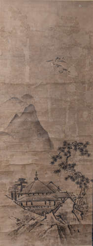 Chinese Wall Hanging Painting Scroll