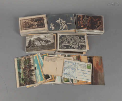 Large Group of Post Cards Collection