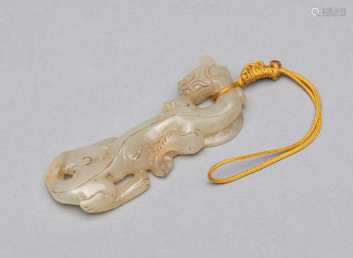 Chinese Jade Carving of Dragon