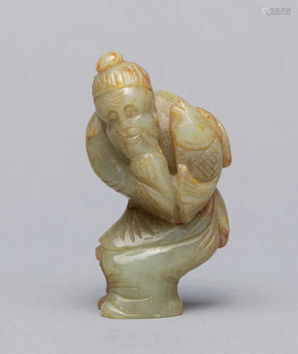 Chinese Jade Toggle Figure